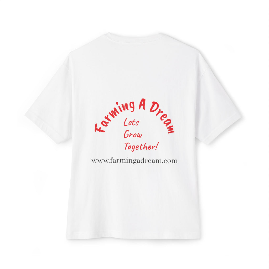 Uni-sex T-shirt with Farming a Dream logo