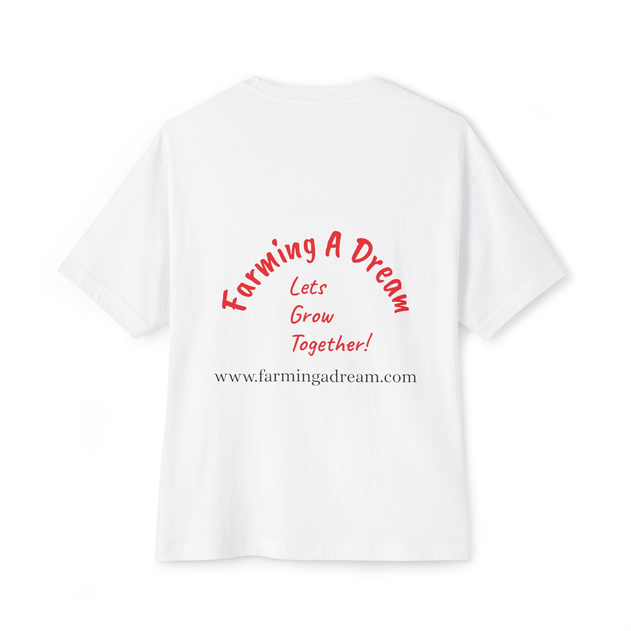 Uni-sex T-shirt with Farming a Dream logo