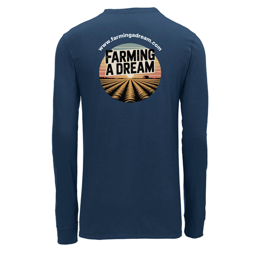 College Navy - BACK